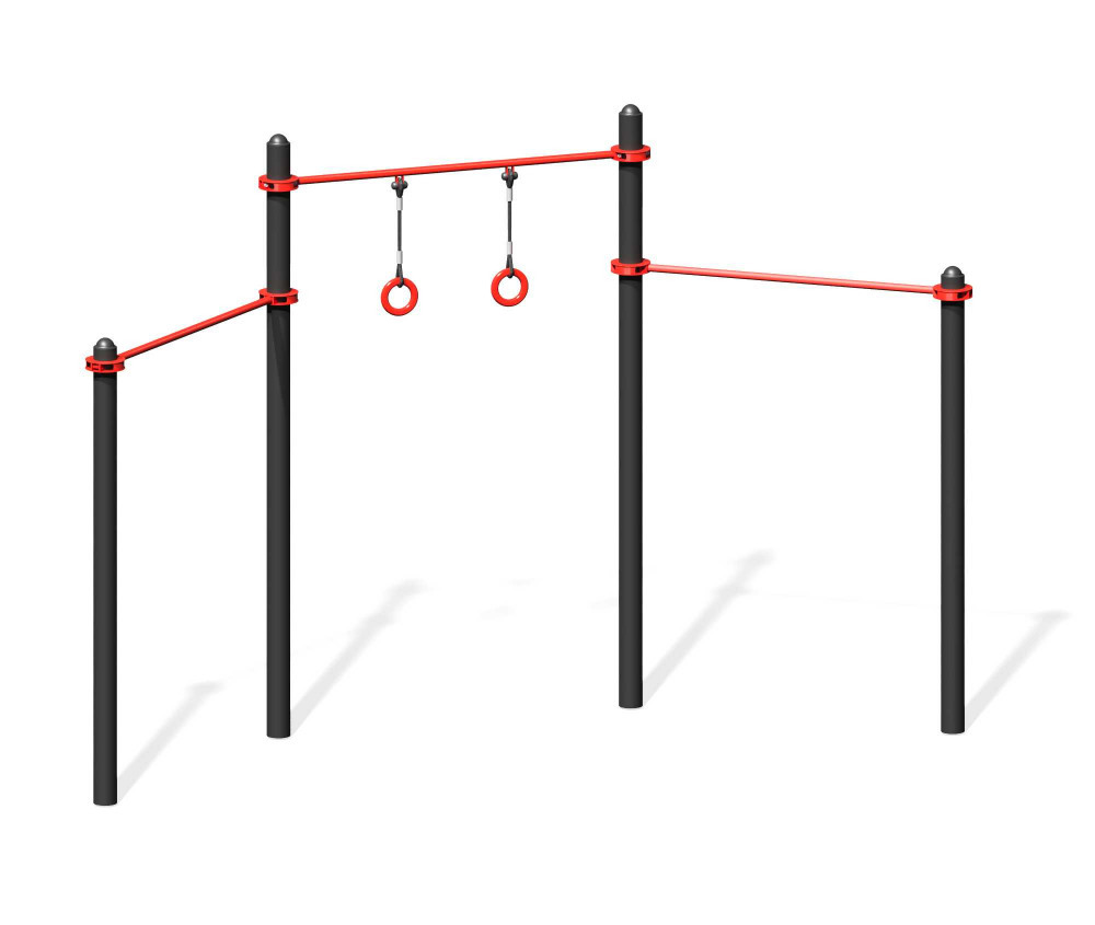 Воркаут-комплекс "Турники и кольца"