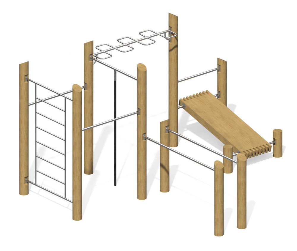 Воркаут-комплекс эко "Лес"
